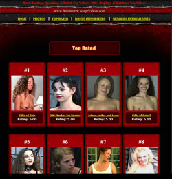 Amateur Bondage Videos members area previews