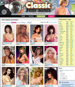 Classic Porn Scenes members area previews