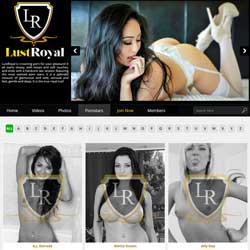 Lust Royal members area previews