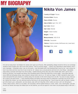 Read Nikita Von James review